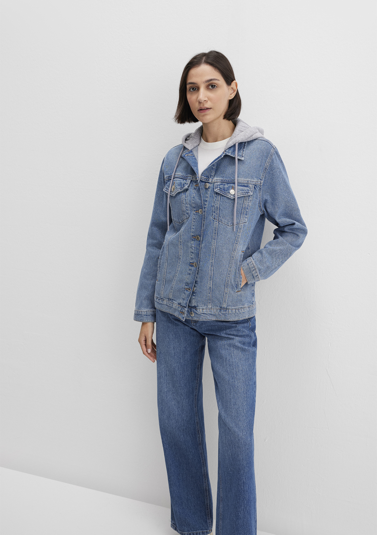Mavi Karla 90lar Indigo Mavisi Jean Ceket