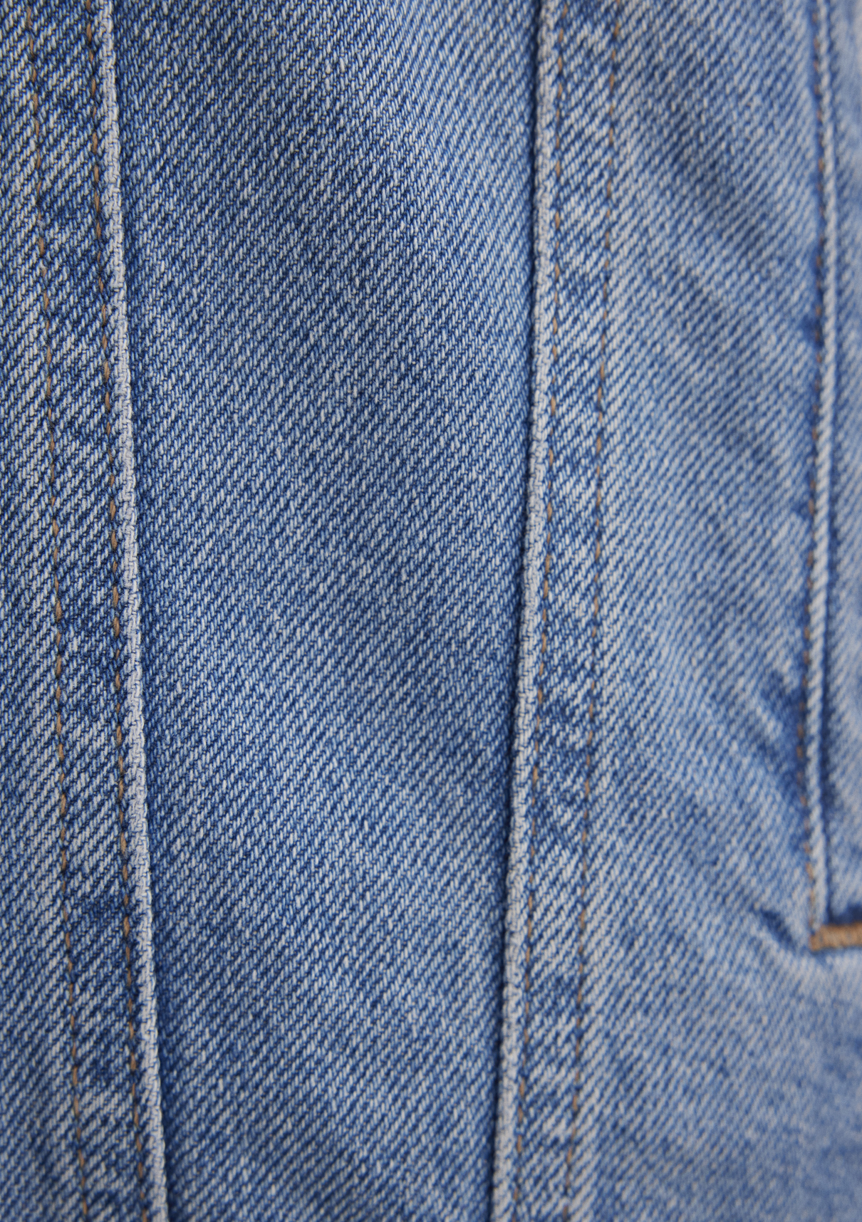 Mavi Karla 90lar Indigo Mavisi Jean Ceket görsel 7