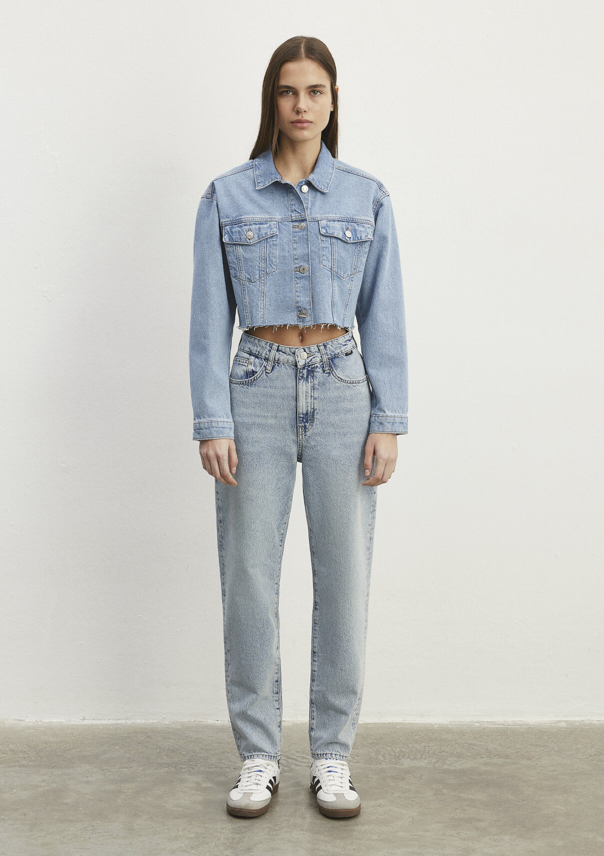 Mavi 90lar Indigo Mavisi Jean Ceket görsel 2