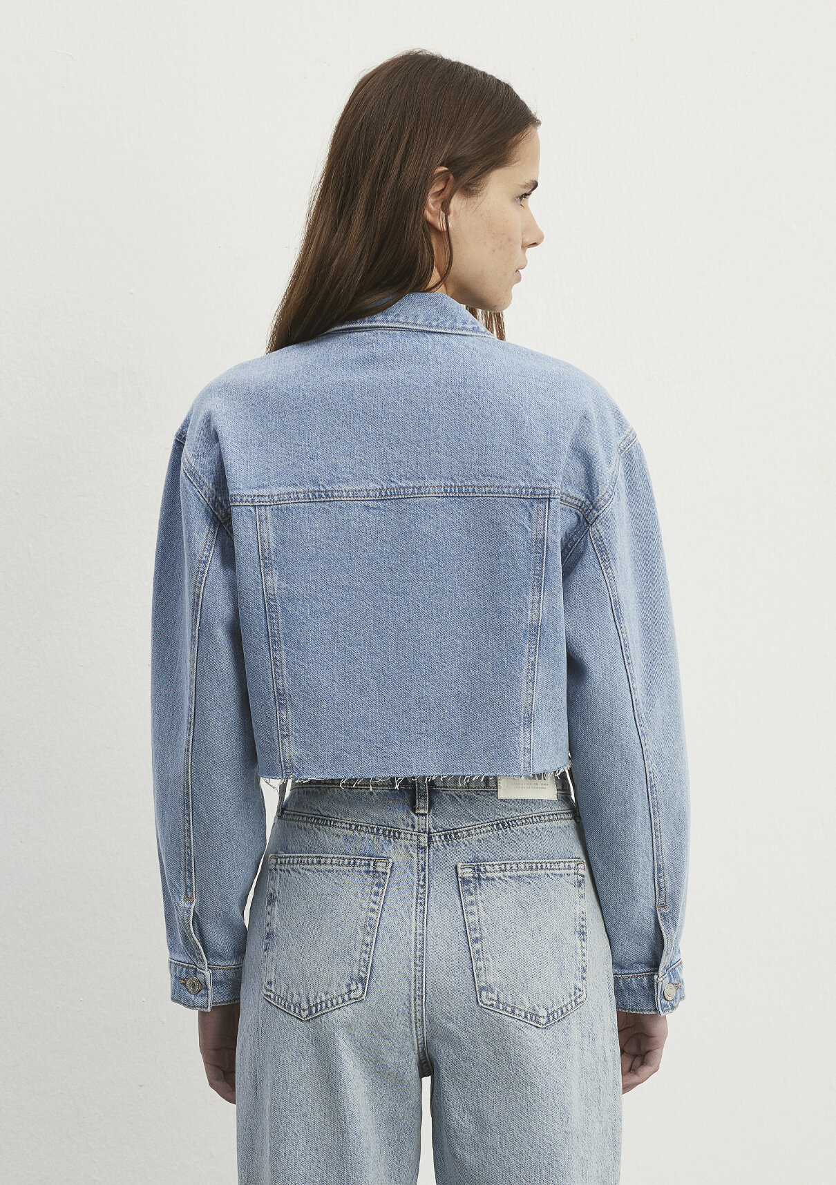 Mavi 90lar Indigo Mavisi Jean Ceket görsel 3