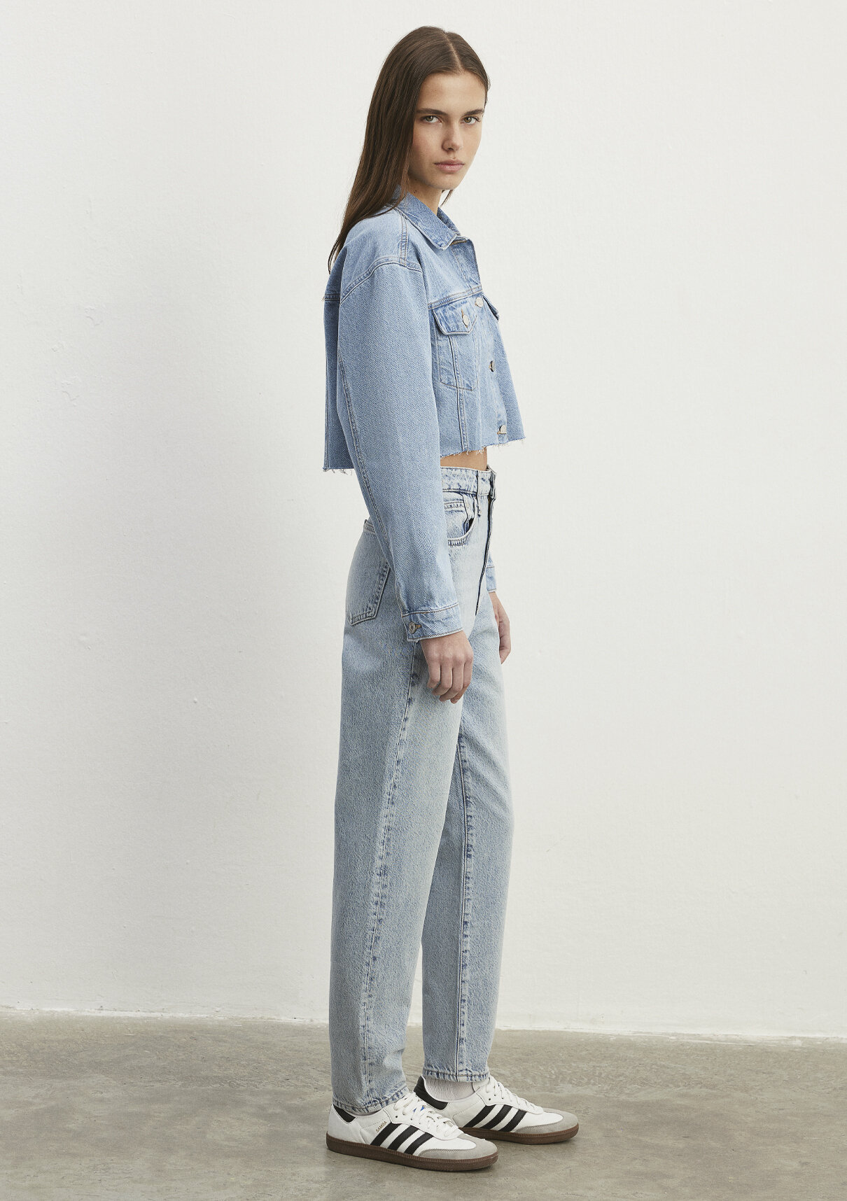 Mavi 90lar Indigo Mavisi Jean Ceket görsel 4