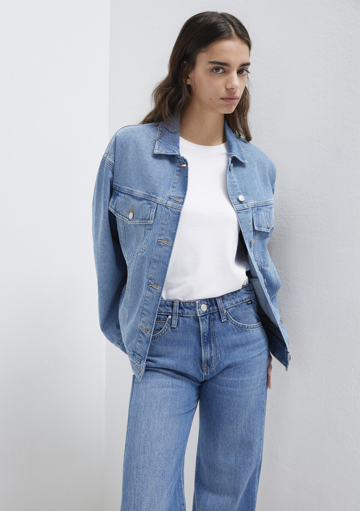 Mavi Lainey 90lar Indigo Mavisi Jean Ceket görsel 3