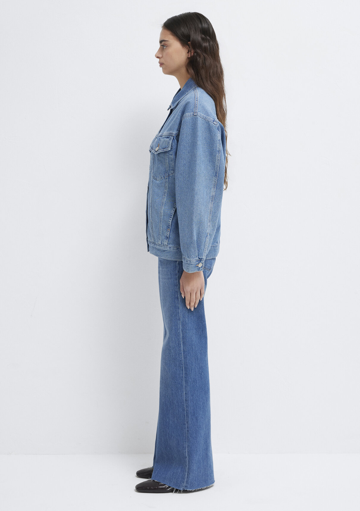 Mavi Lainey 90lar Indigo Mavisi Jean Ceket görsel 5