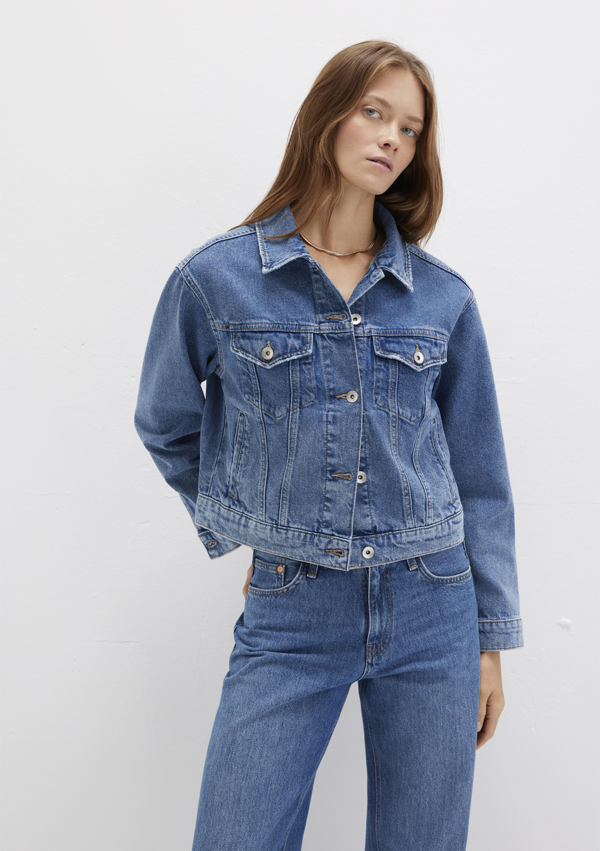 Mavi Premium Indigo Mavisi Jean Ceket görsel 2