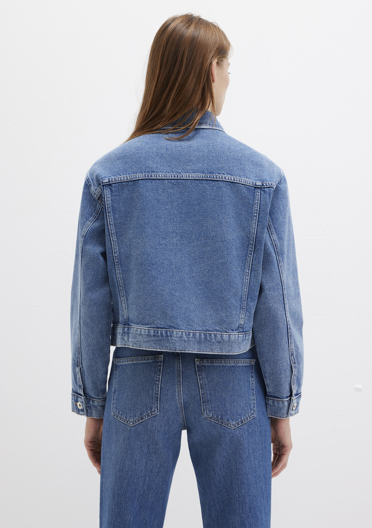 Mavi Premium Indigo Mavisi Jean Ceket görsel 6