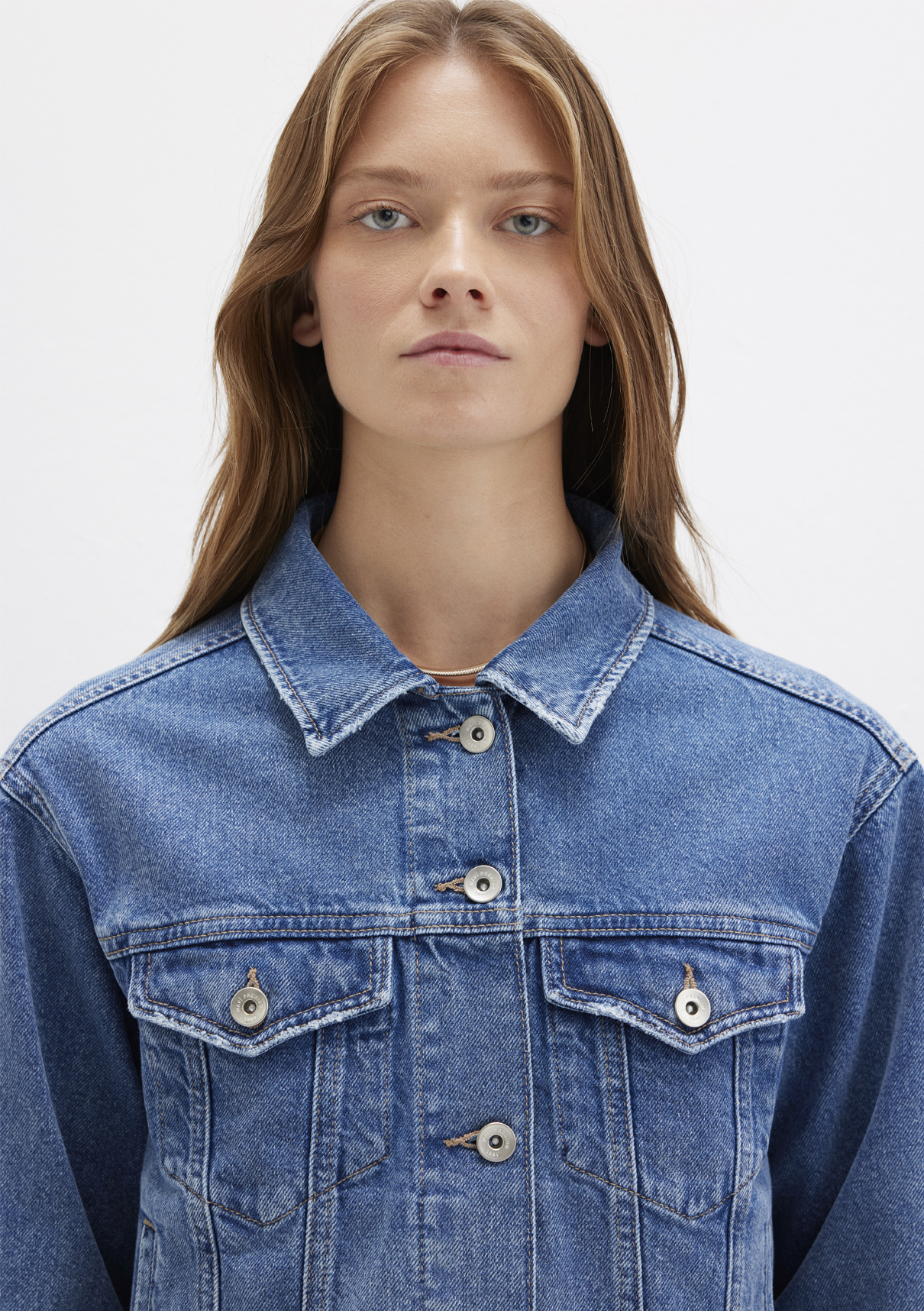 Mavi Premium Indigo Mavisi Jean Ceket görsel 7