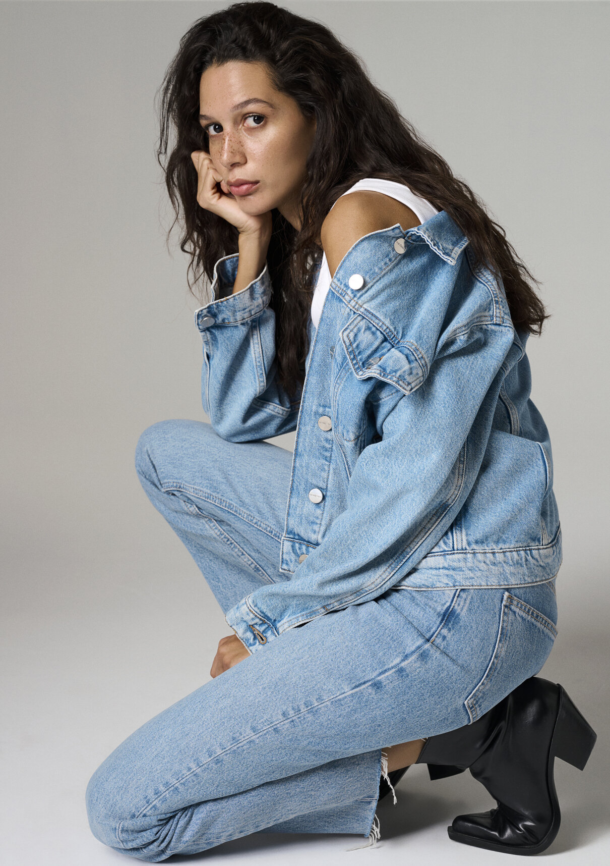 Mavi Rubbie Icon Açık Mavi Jean Ceket görsel 3