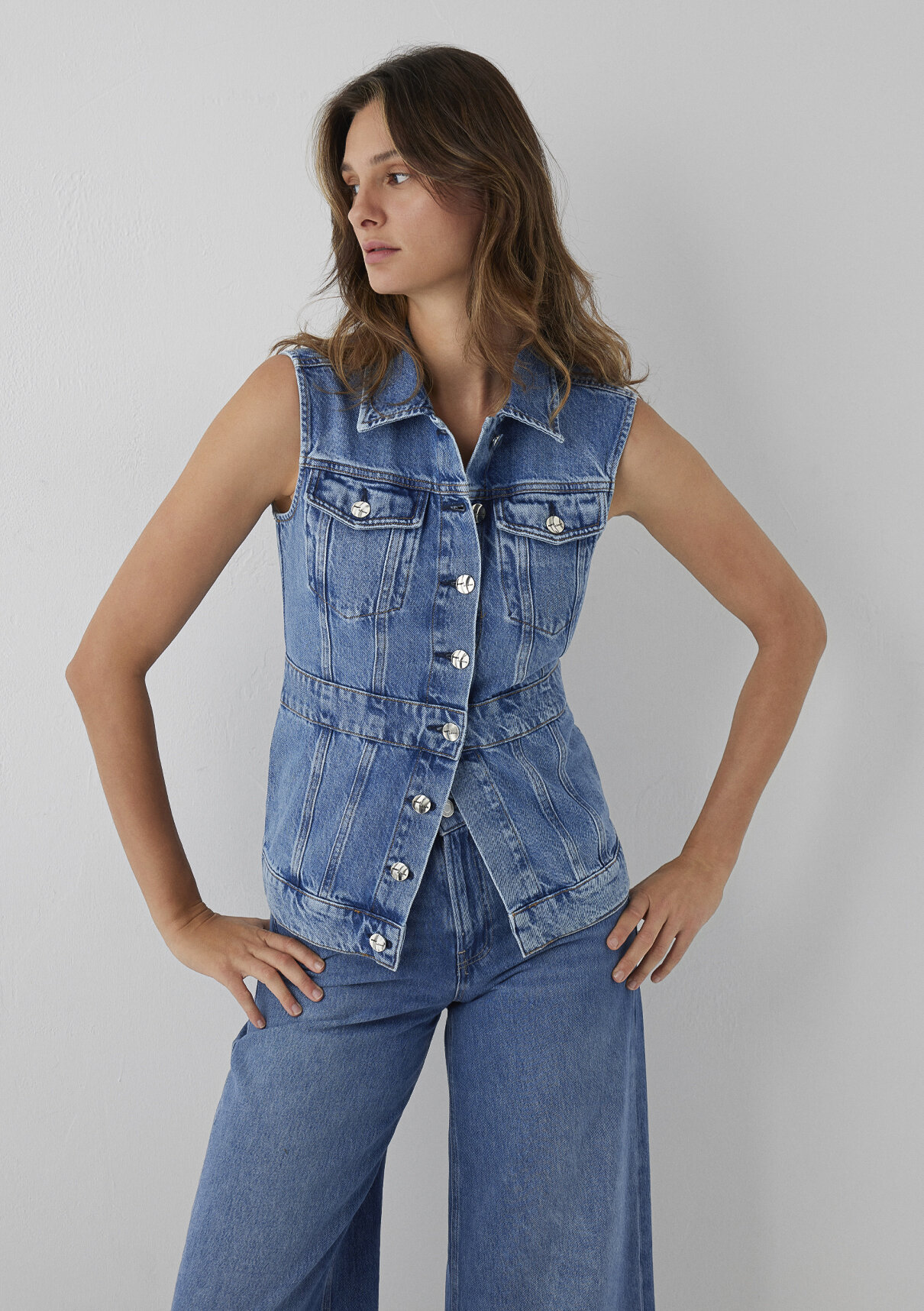 Mavi Grace Mavi Edition Indigo Mavisi Jean Yelek görsel 2