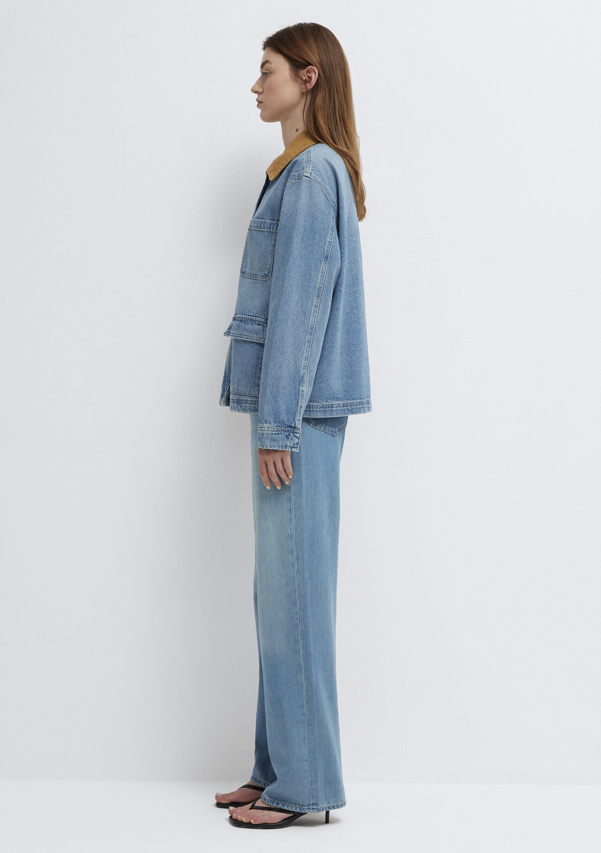 Mavi Iconic Vintage Indigo Mavisi Jean Ceket görsel 5