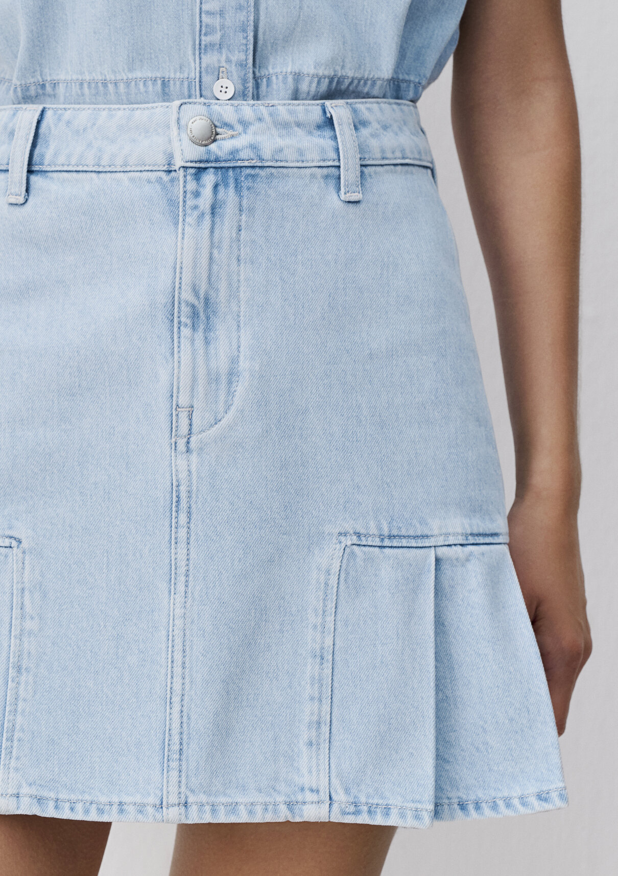 Mavi Elizha Shirt Açık Mavi Jean Gömlek görsel 8