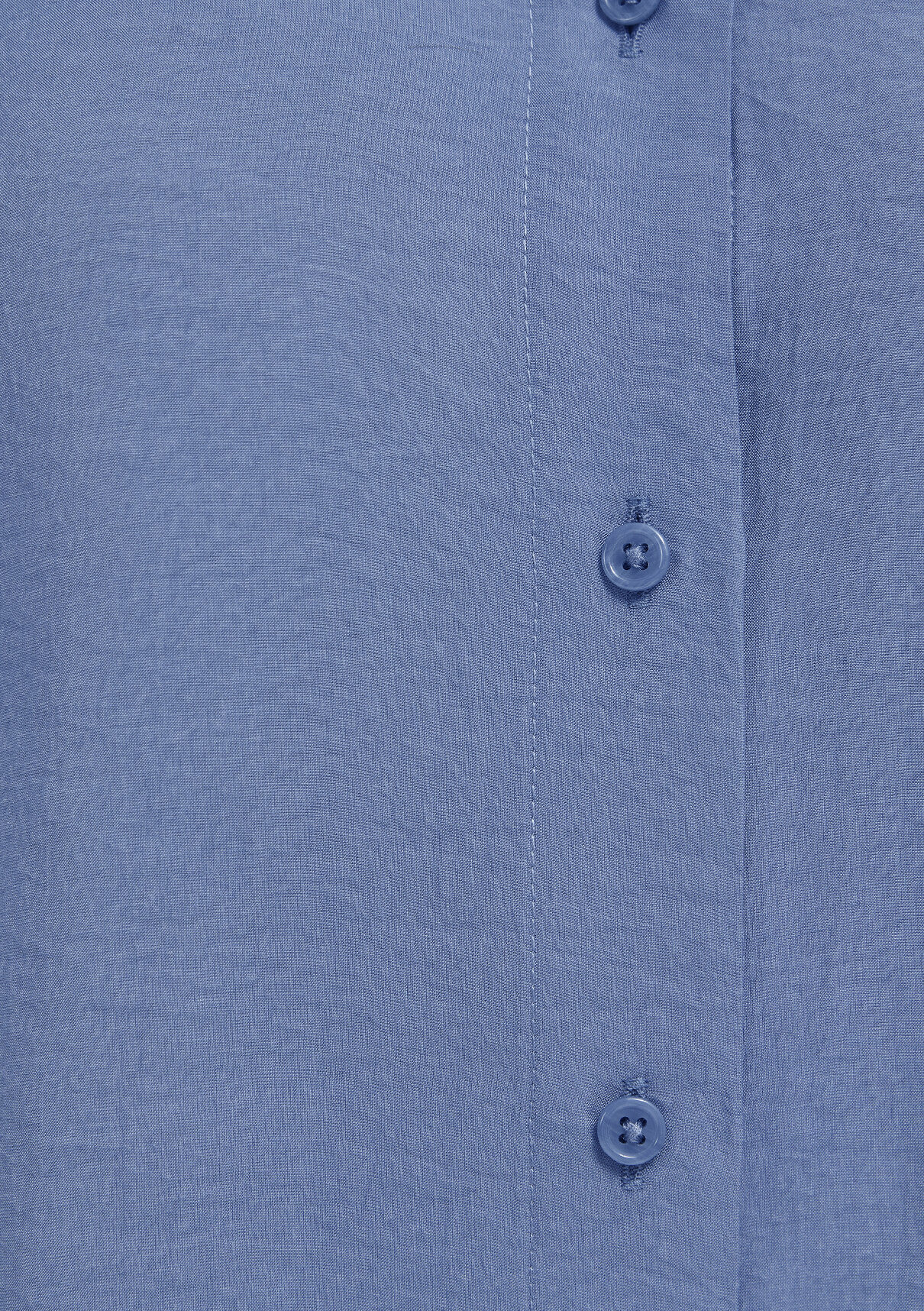Mavi Soft-Premium Mavi (TENCEL™) Liyosel Karışımlı Gömlek görsel 7