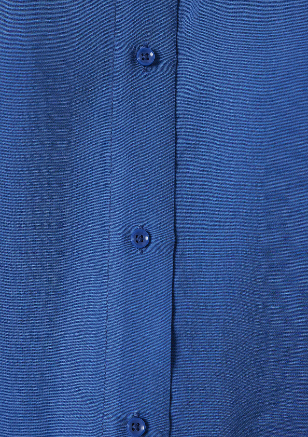 Mavi Modal (Tencel™) Karışımlı Mavi Gömlek görsel 7