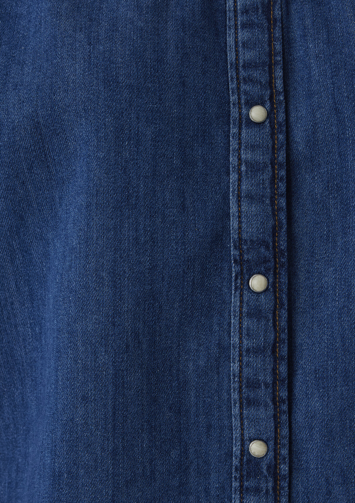 Mavi Iconic Indigo Mavisi Jean Gömlek görsel 8