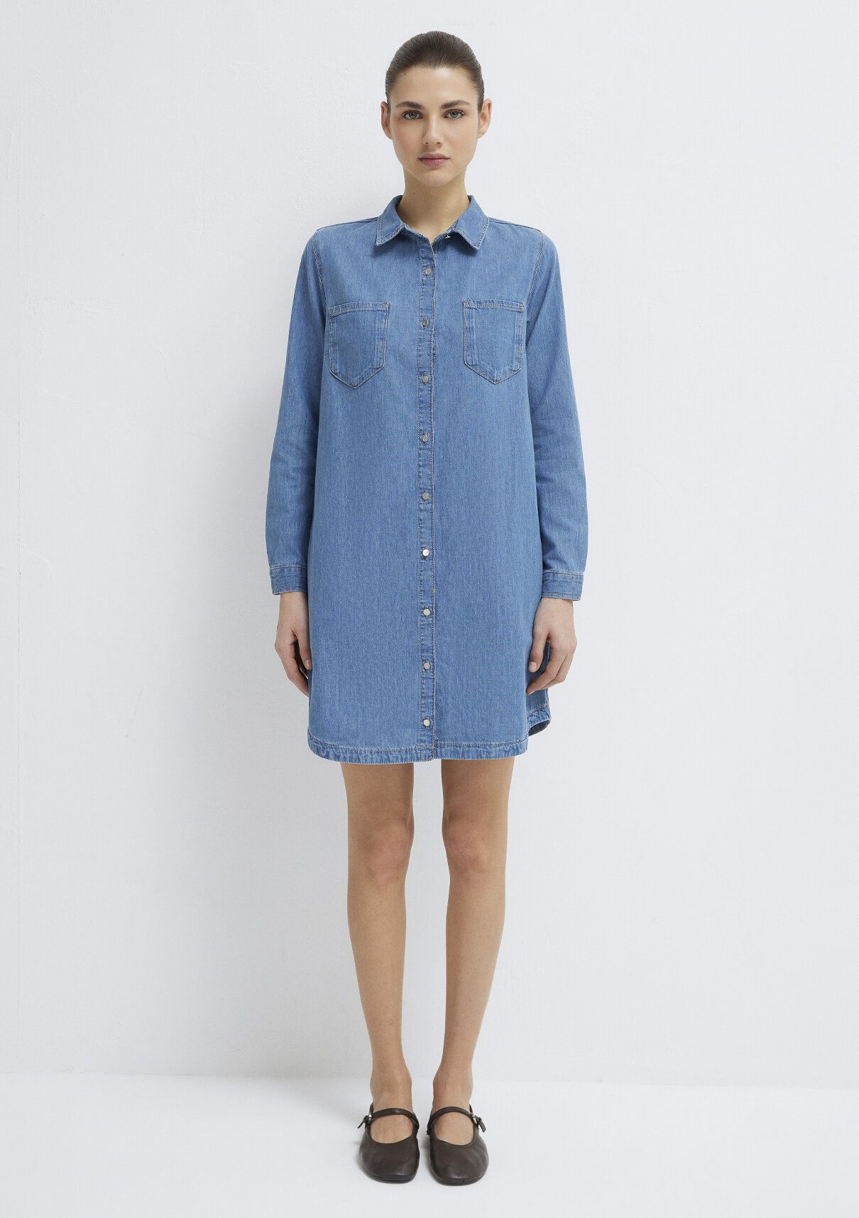 Mavi Liz Everyday Indigo Mavisi Jean Elbise görsel 3