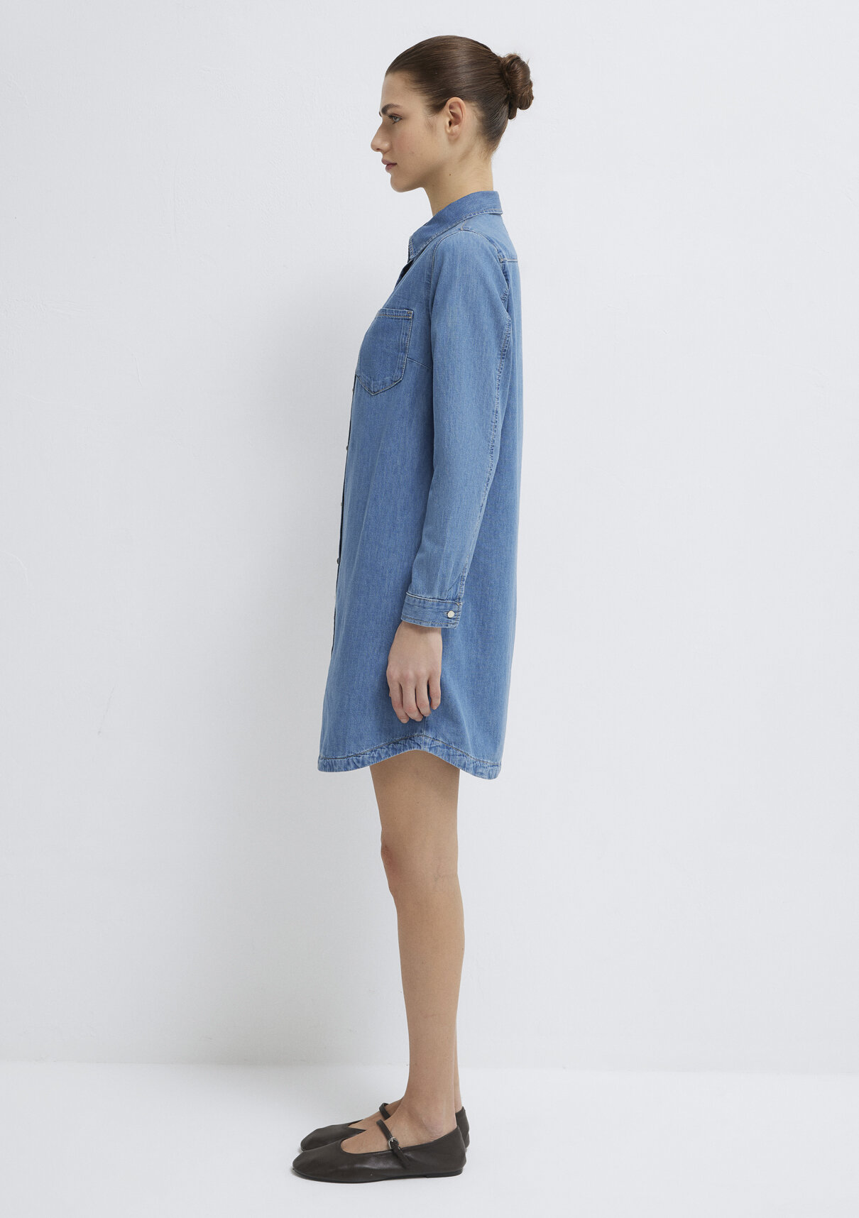 Mavi Liz Everyday Indigo Mavisi Jean Elbise görsel 4