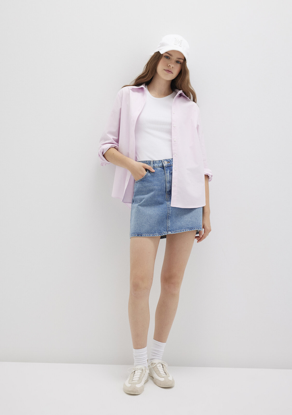 Mavi Bailey Real Blue Gölgeli Indigo Mavisi Jean Etek