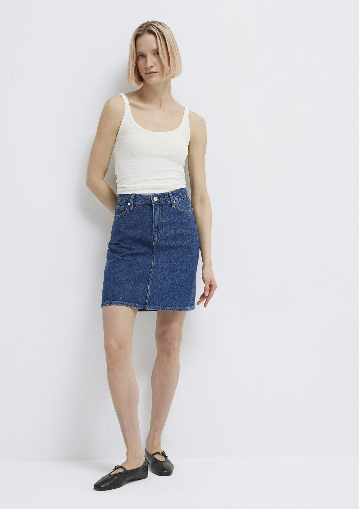 Mavi Valerie Everyday Indigo Mavisi Jean Etek görsel 2