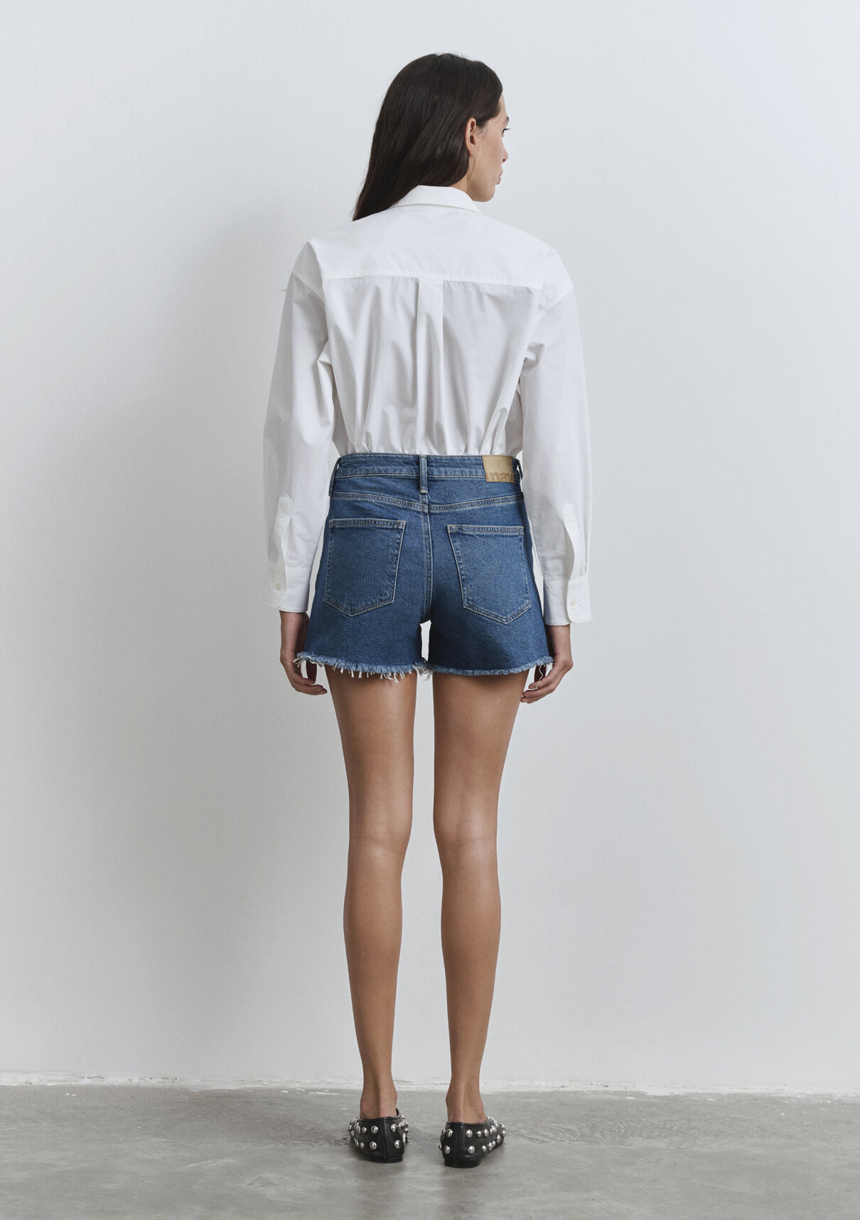 Mavi Heidi 90lar Indigo Mavisi Jean Şort görsel 5