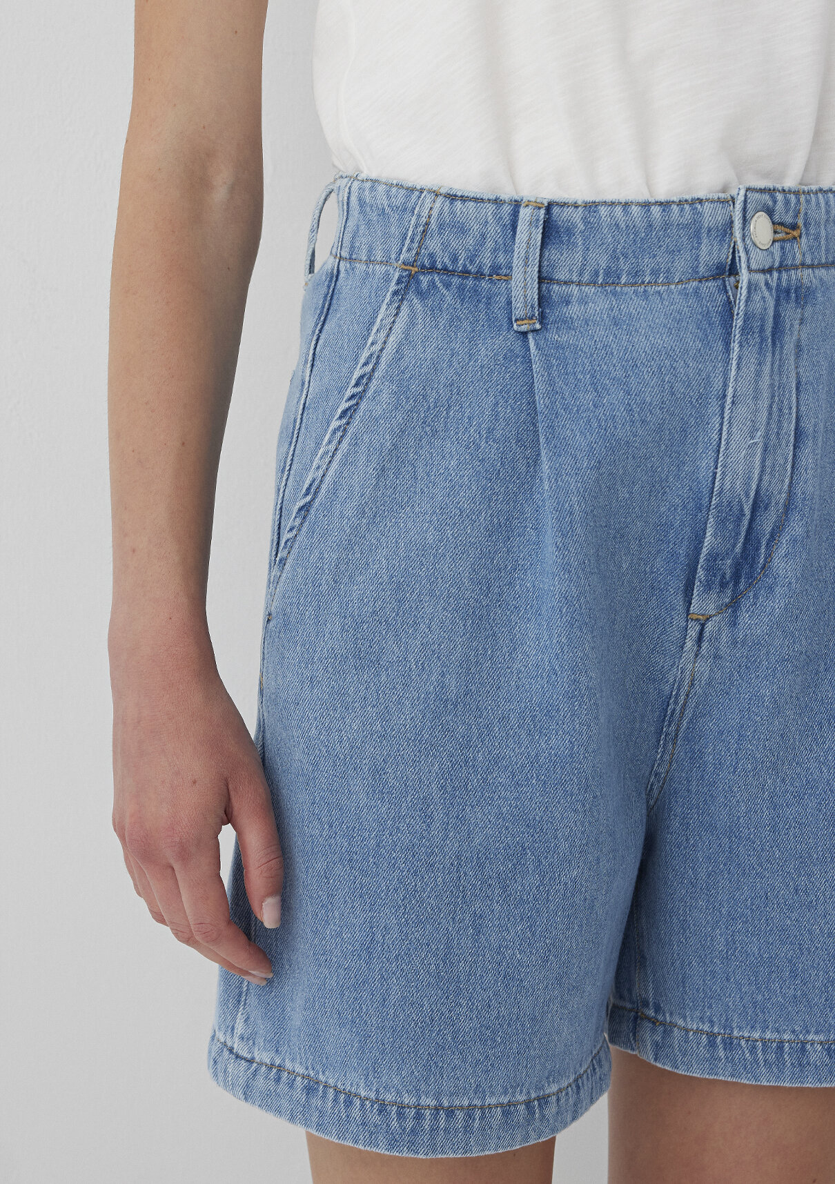 Mavi Mandy Maviterrenean Indigo Mavisi Jean Şort görsel 6