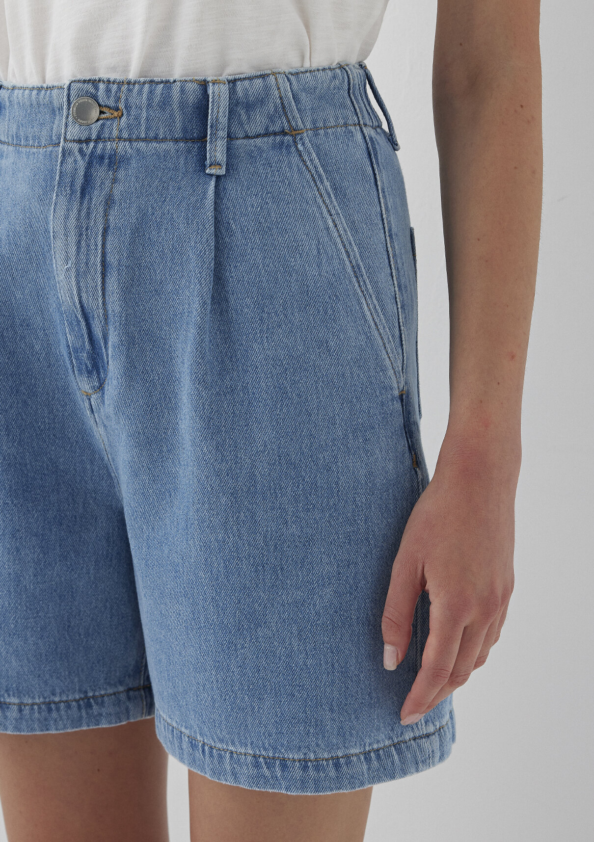 Mavi Mandy Maviterrenean Indigo Mavisi Jean Şort görsel 7