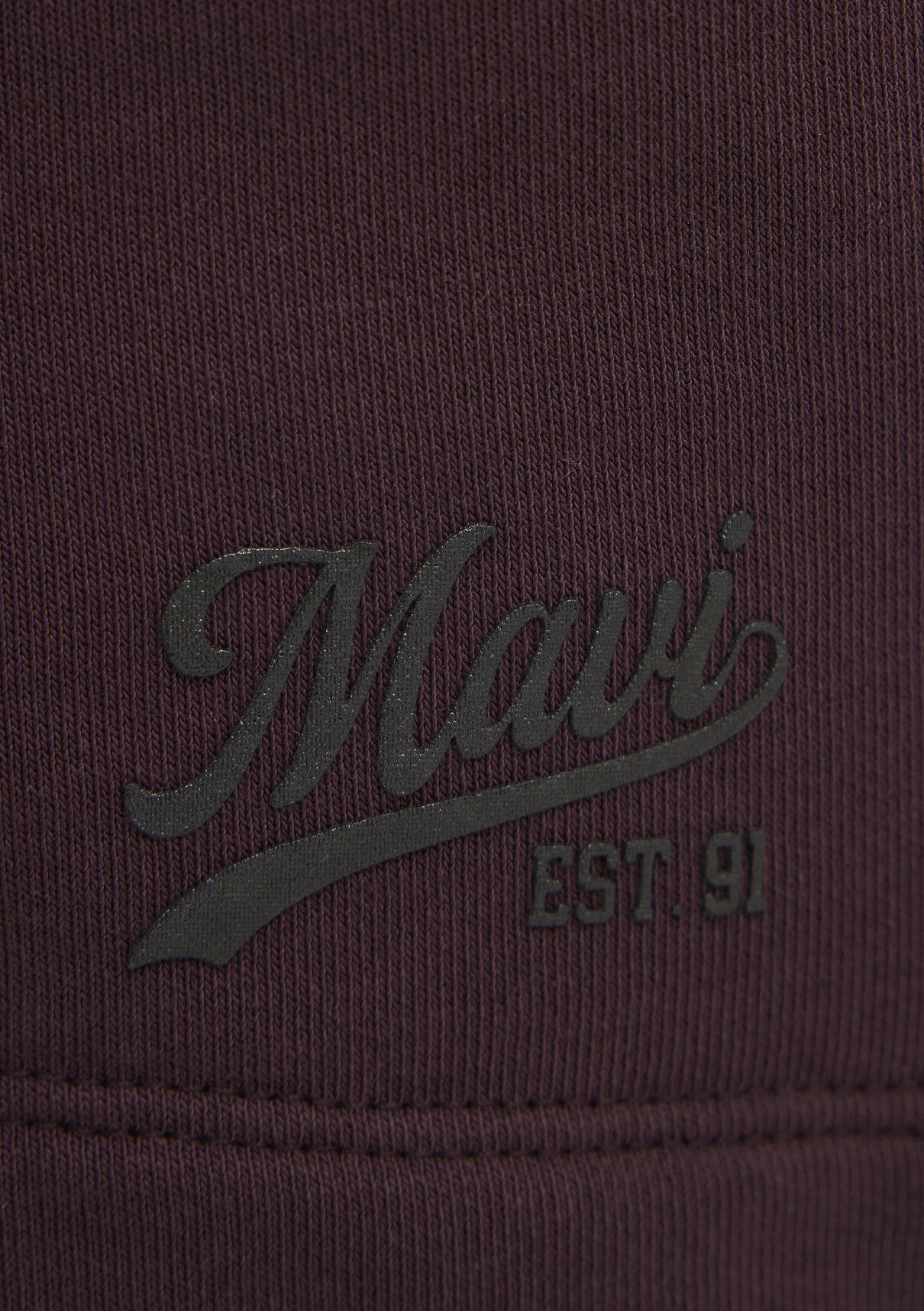 Mavi Baskılı Bordo Şort görsel 7