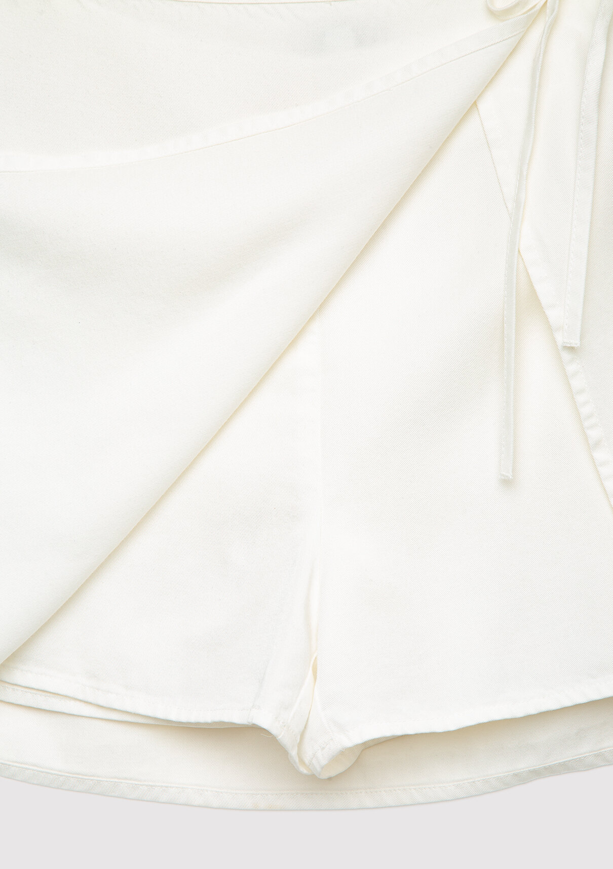 Mavi Ekru (TENCEL™) Liyosel Şort Etek görsel 7