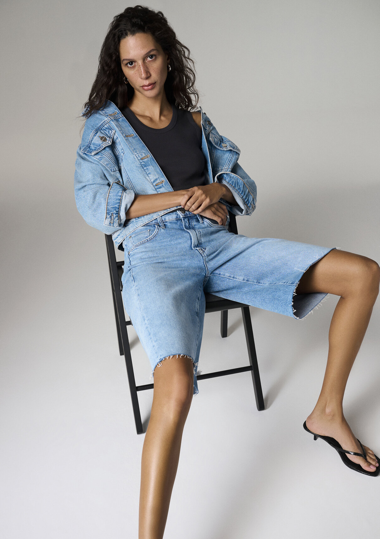 Mavi NICA SHORT Iconic Açık Mavi Jean Şort görsel 2
