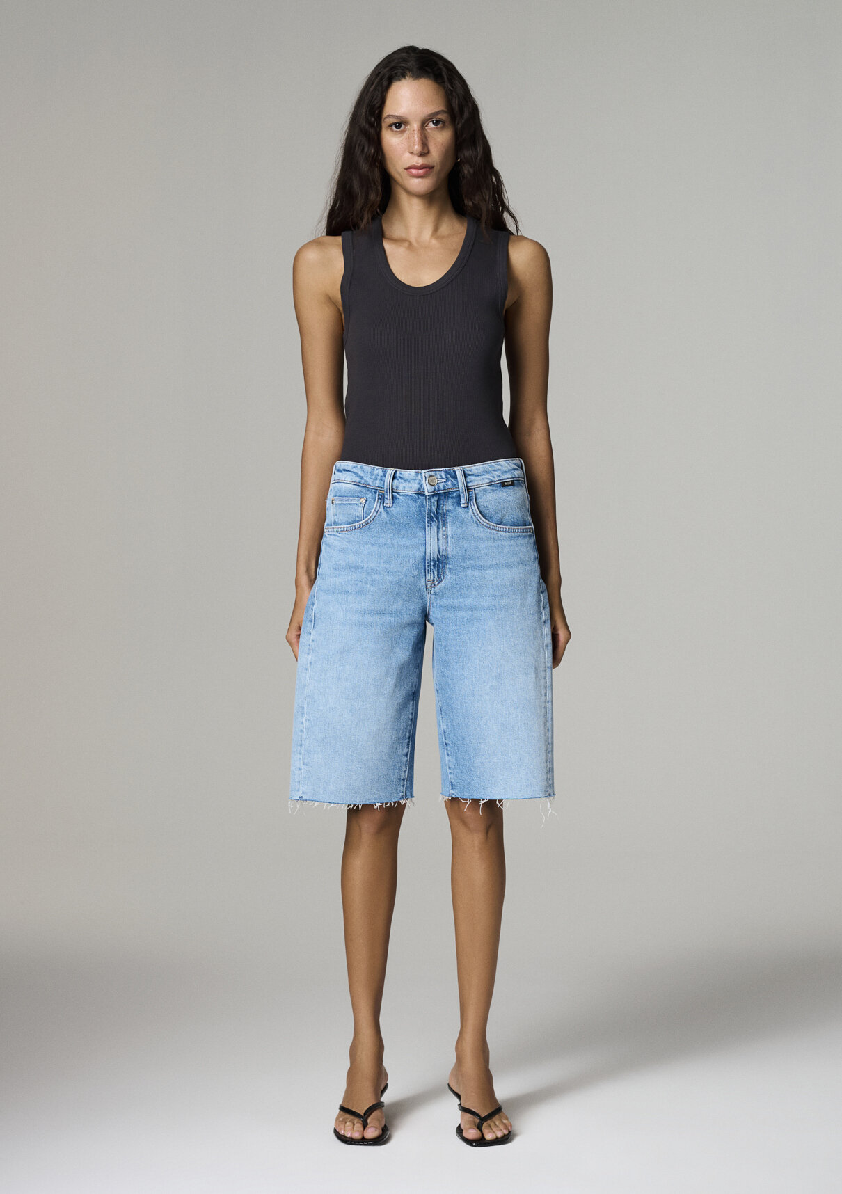 Mavi NICA SHORT Iconic Açık Mavi Jean Şort görsel 3