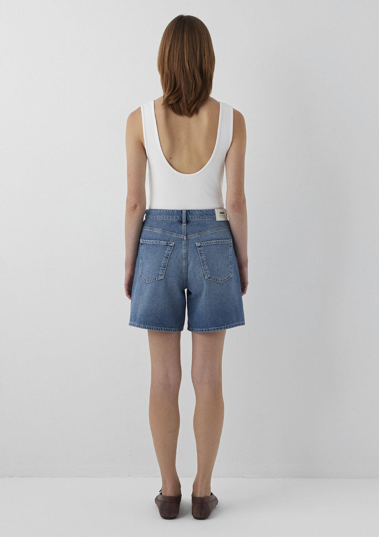 Mavi SIENA SHORT Classic Denim Vintage Indigo Mavisi Jean Şort görsel 6