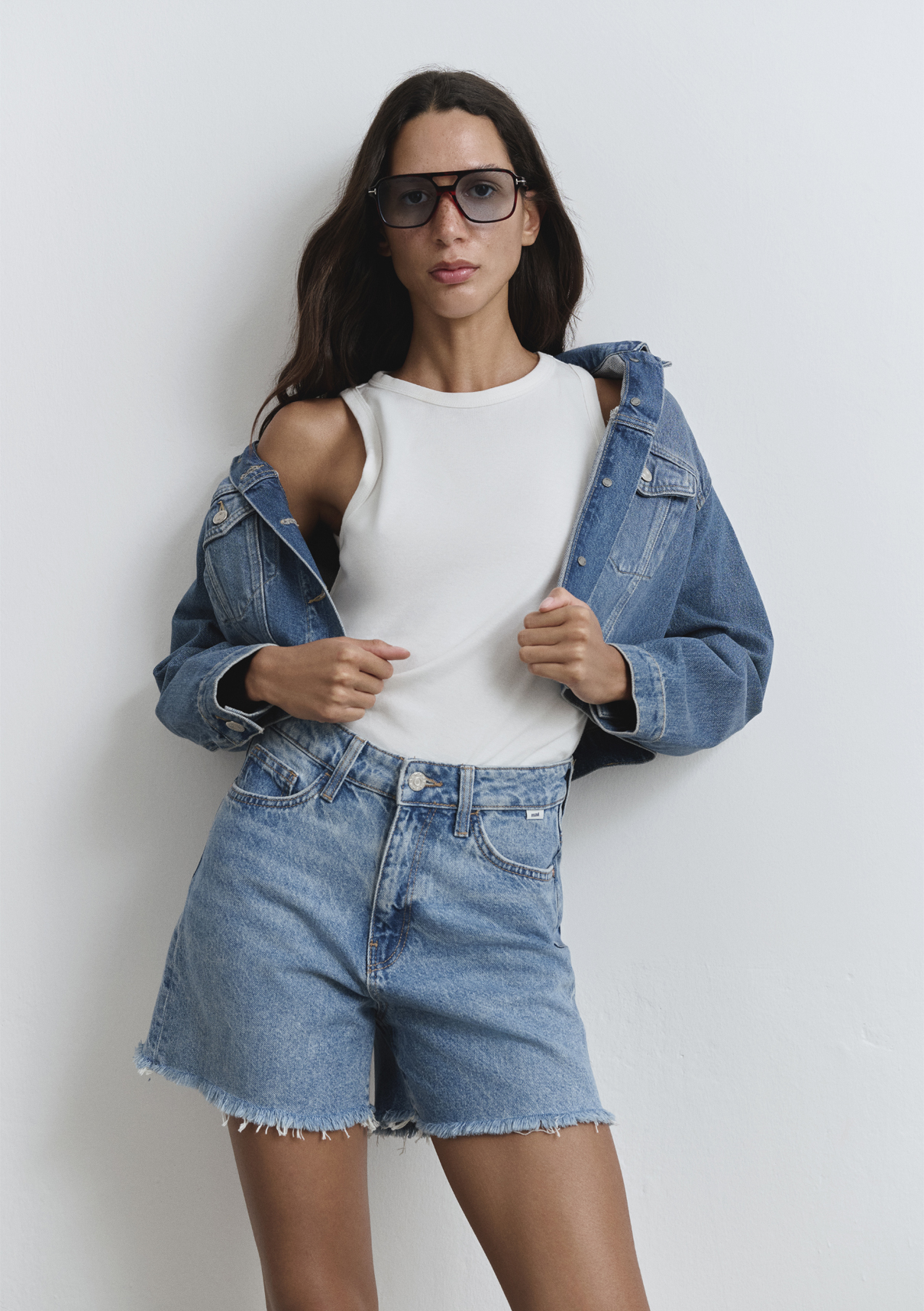 Mavi Millie 90lar Indigo Mavisi Jean Şort görsel 2