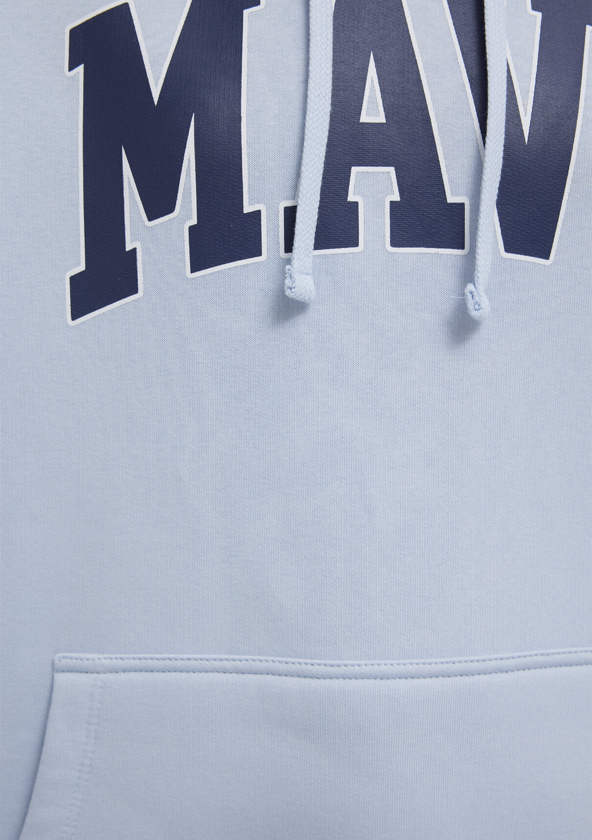 Mavi Logo Baskılı Kapüşonlu Mavi Sweatshirt görsel 7