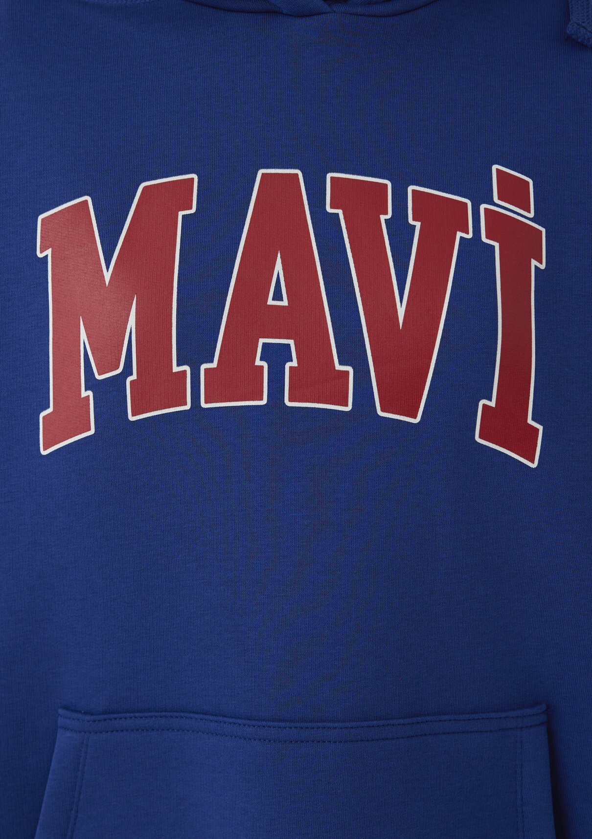 Mavi Logo Baskılı Kapüşonlu Lacivert Sweatshirt görsel 7