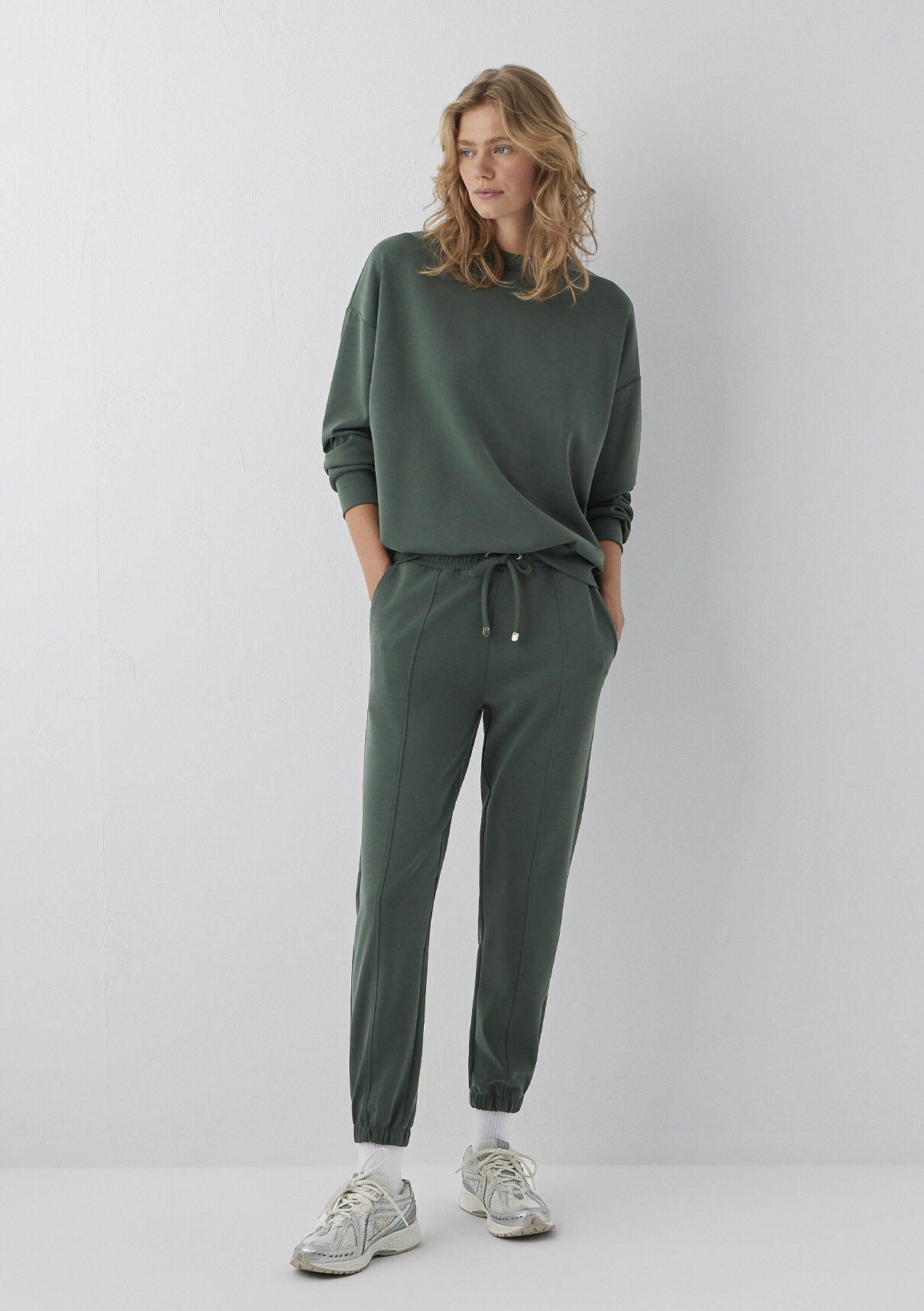 Mavi Soft-Premium (TENCEL™) Modal Karışımlı Yeşil Eşofman Altı görsel 2