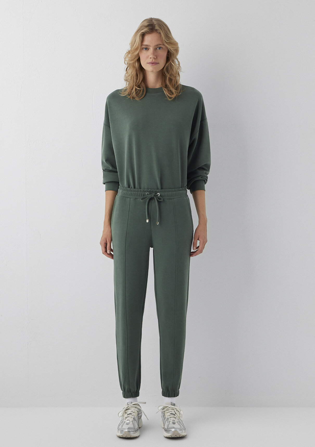 Mavi Soft-Premium (TENCEL™) Modal Karışımlı Yeşil Eşofman Altı görsel 3