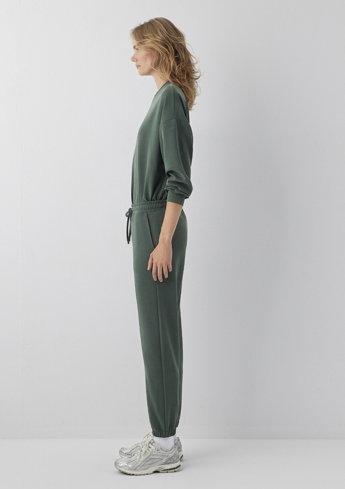 Mavi Soft-Premium (TENCEL™) Modal Karışımlı Yeşil Eşofman Altı görsel 4