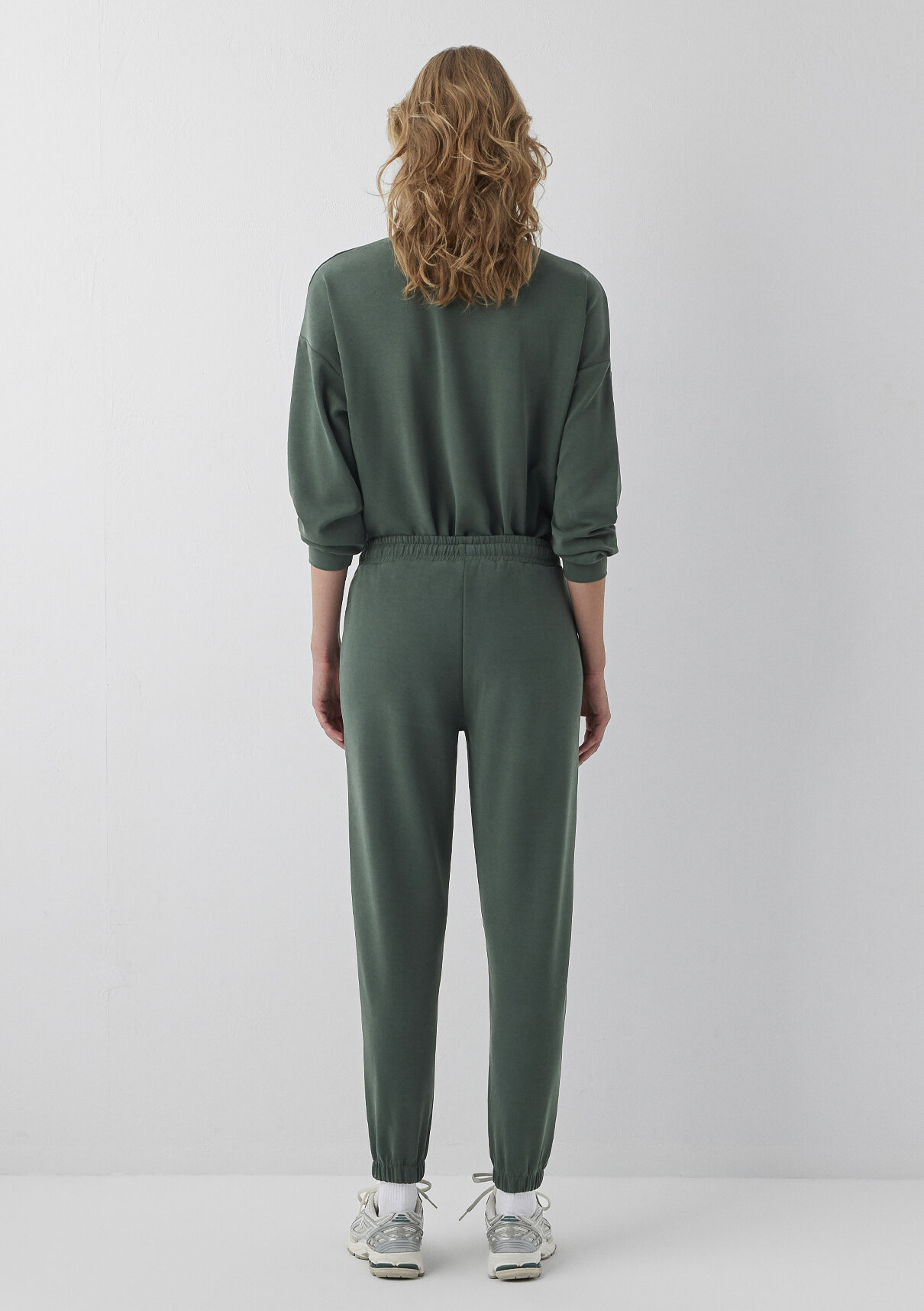 Mavi Soft-Premium (TENCEL™) Modal Karışımlı Yeşil Eşofman Altı görsel 5