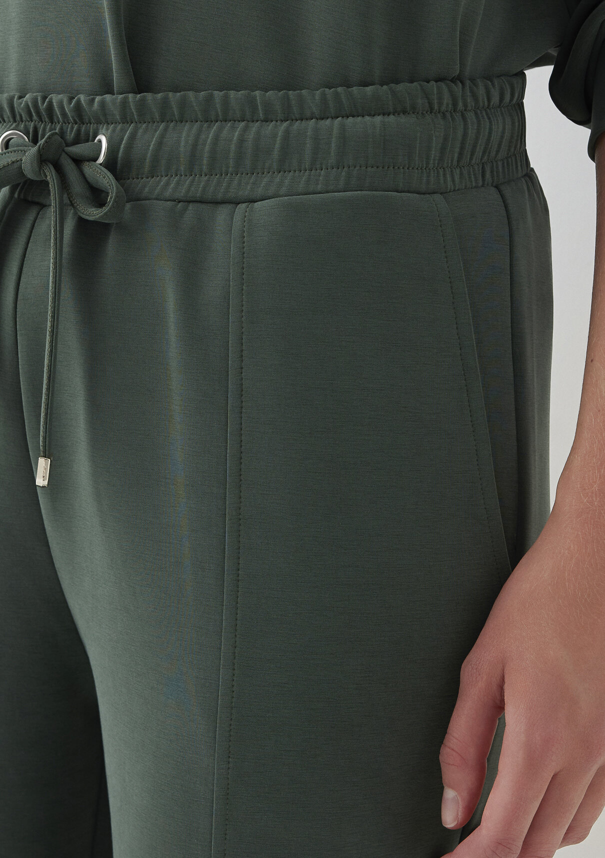 Mavi Soft-Premium (TENCEL™) Modal Karışımlı Yeşil Eşofman Altı görsel 6