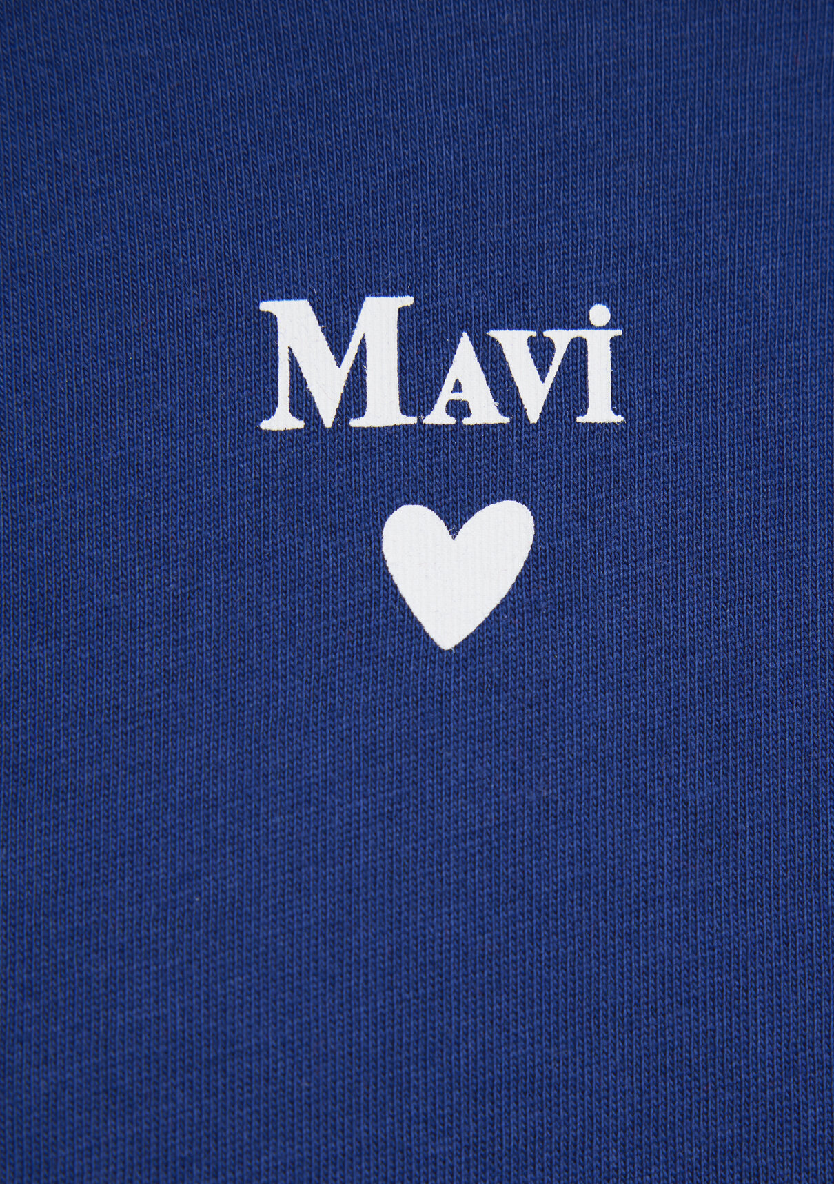 Mavi Logo Baskılı Lacivert Tişört görsel 8