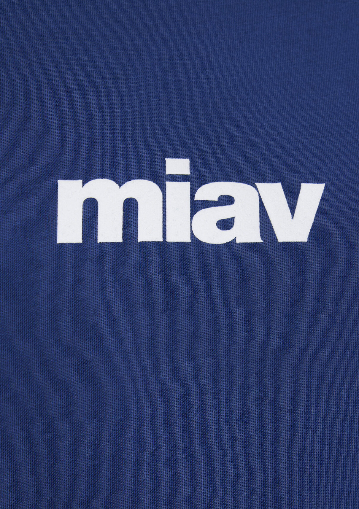 Mavi Miav Baskılı Mavi Tişört görsel 7