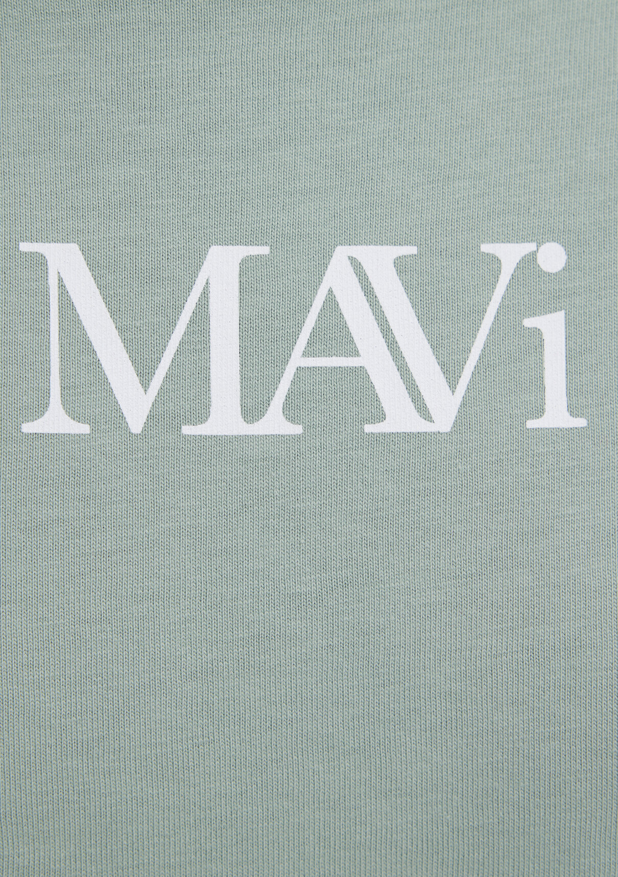 Mavi Logo Baskılı Yeşil Tişört görsel 8