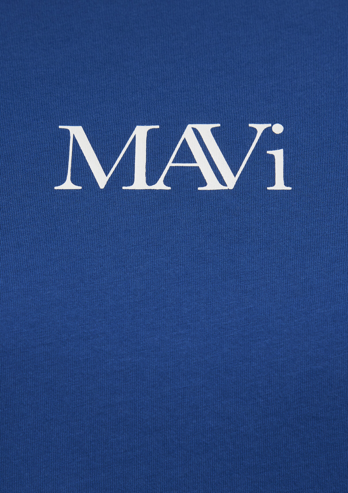 Mavi Logo Baskılı Lacivert Tişört görsel 7