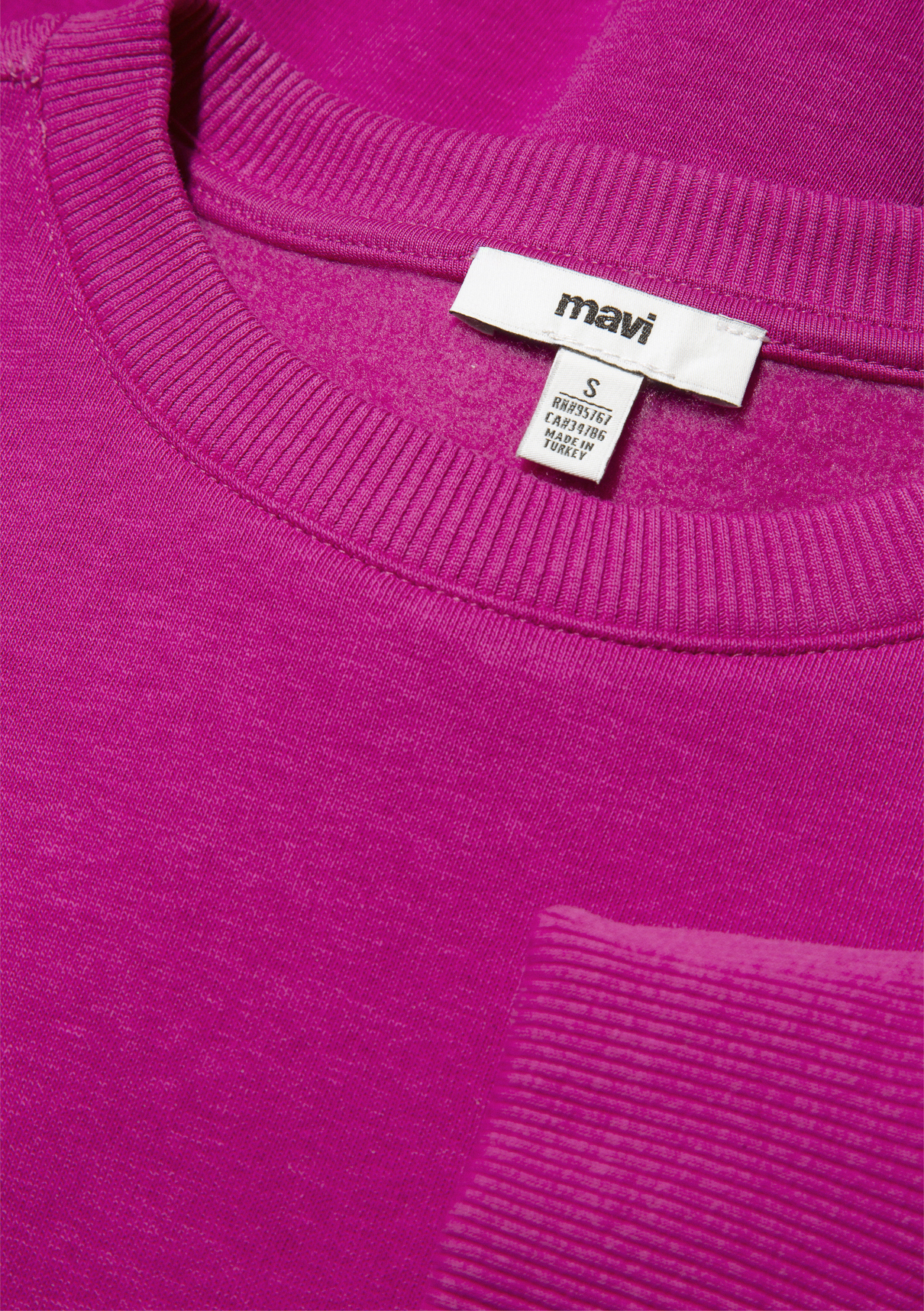 Mavi Logo Baskılı Pembe Sweatshirt görsel 7