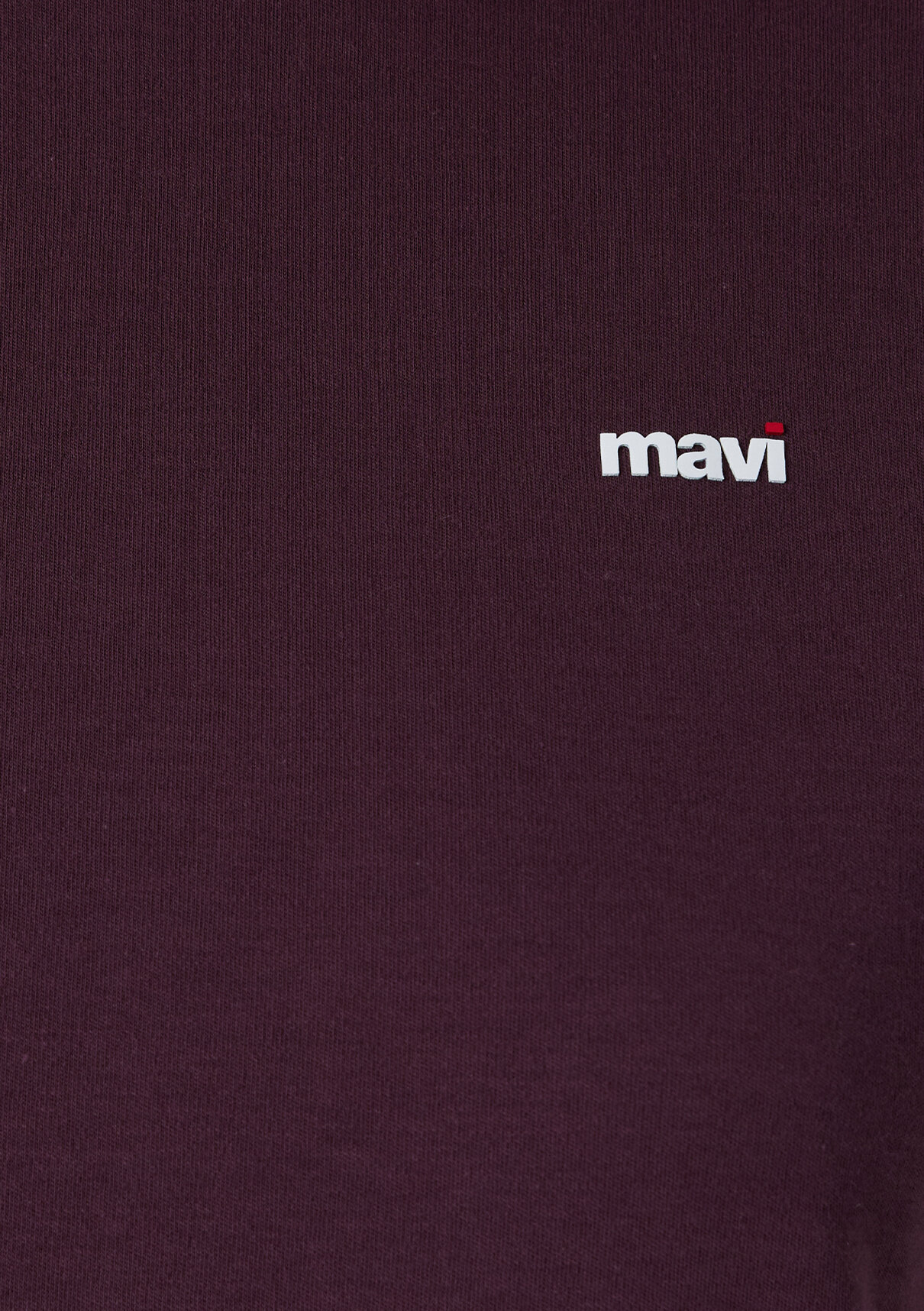 Mavi Mini Mavi Logo Baskılı İnterlok Mor Basic Tişört görsel 7