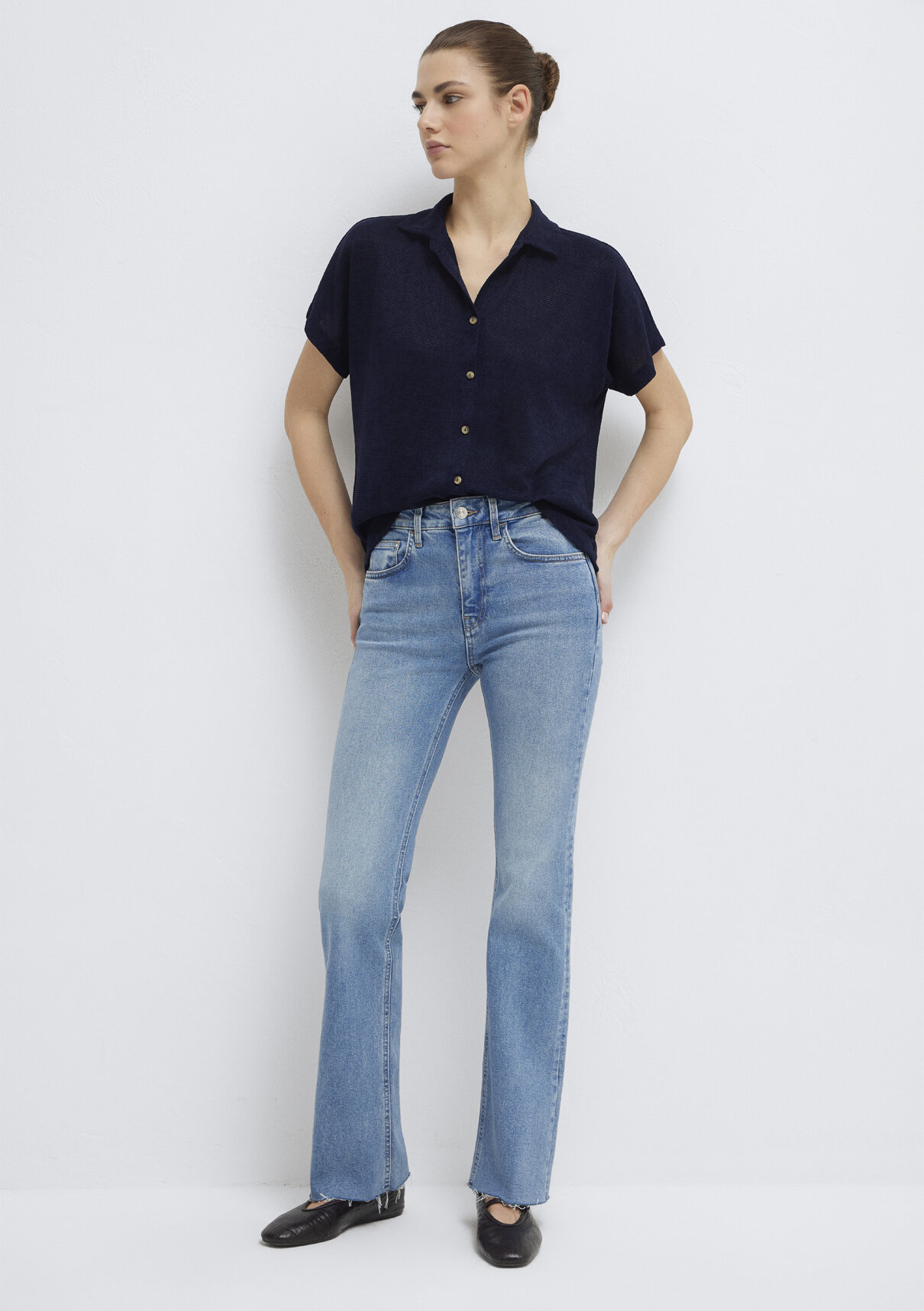 Mavi Soft Premium Lacivert Polo Tişört