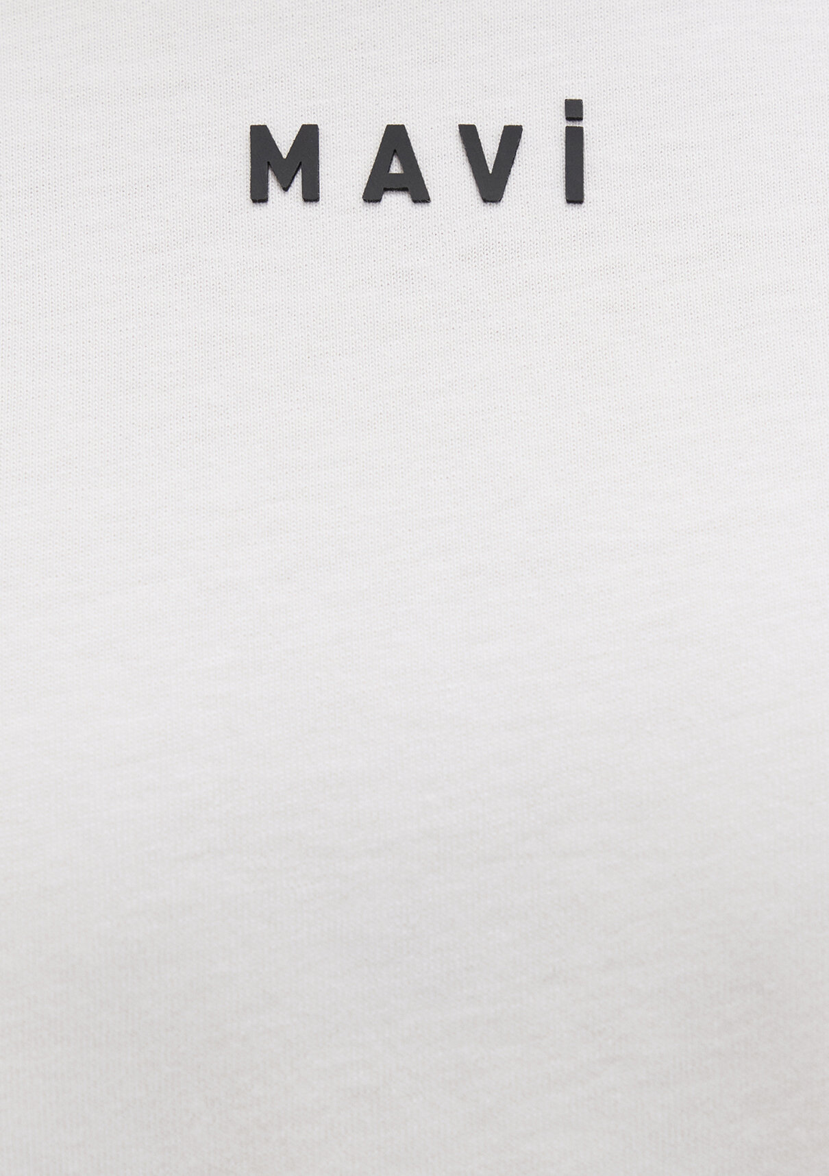 Mavi Logo Baskılı Beyaz Tişört görsel 6