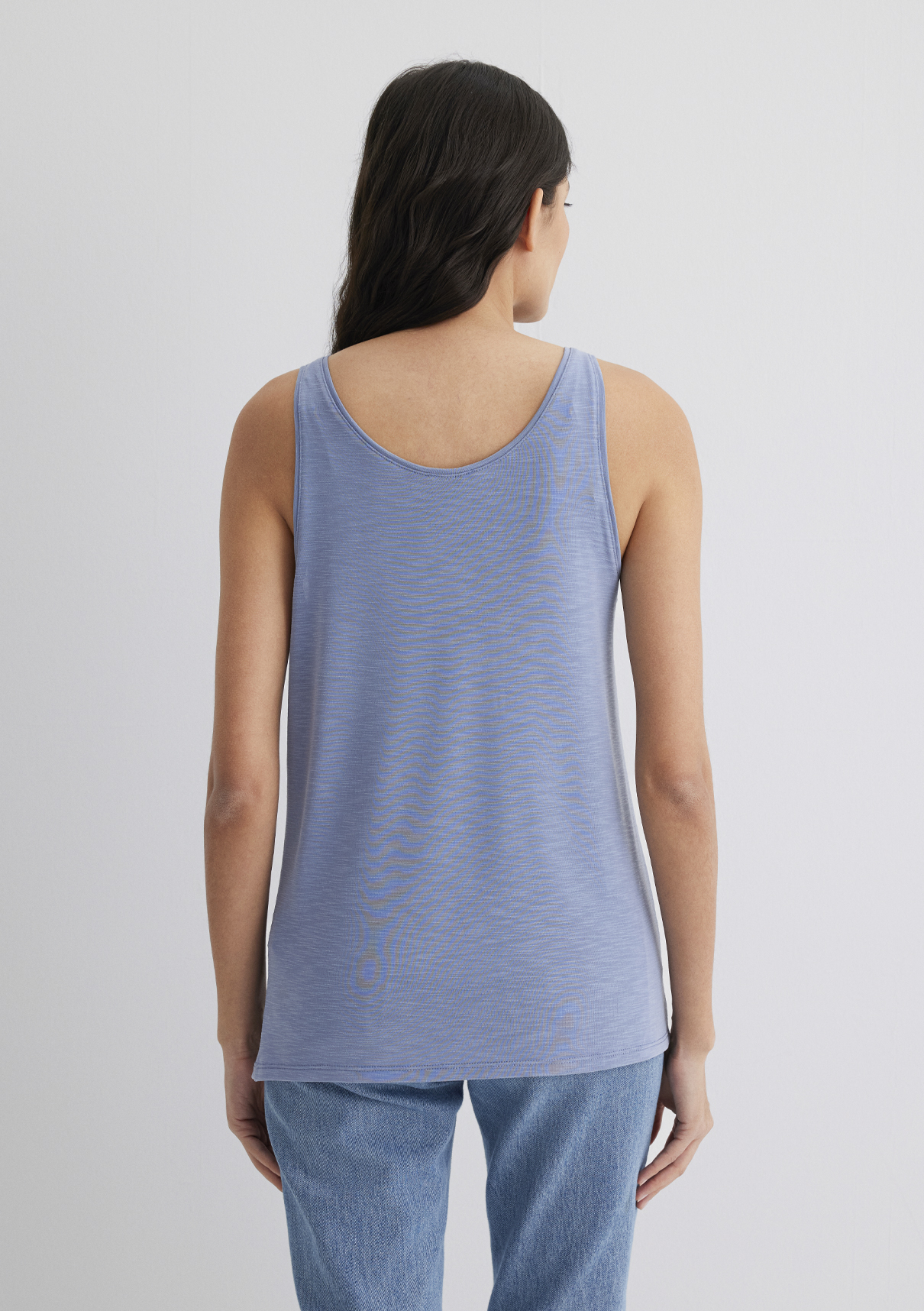 Mavi Soft-Premium Mavi (TENCEL™) Modal Karışımlı Atlet görsel 5