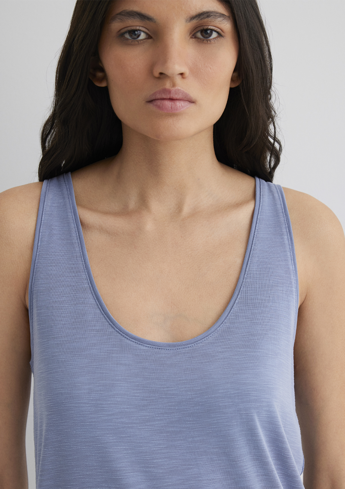 Mavi Soft-Premium Mavi (TENCEL™) Modal Karışımlı Atlet görsel 6