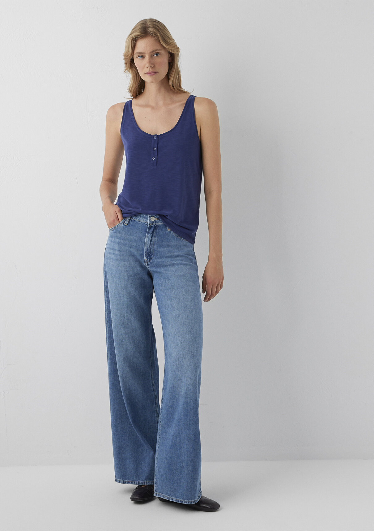Mavi (Tencel™) Modal Karışımlı Lacivert Atlet görsel 2