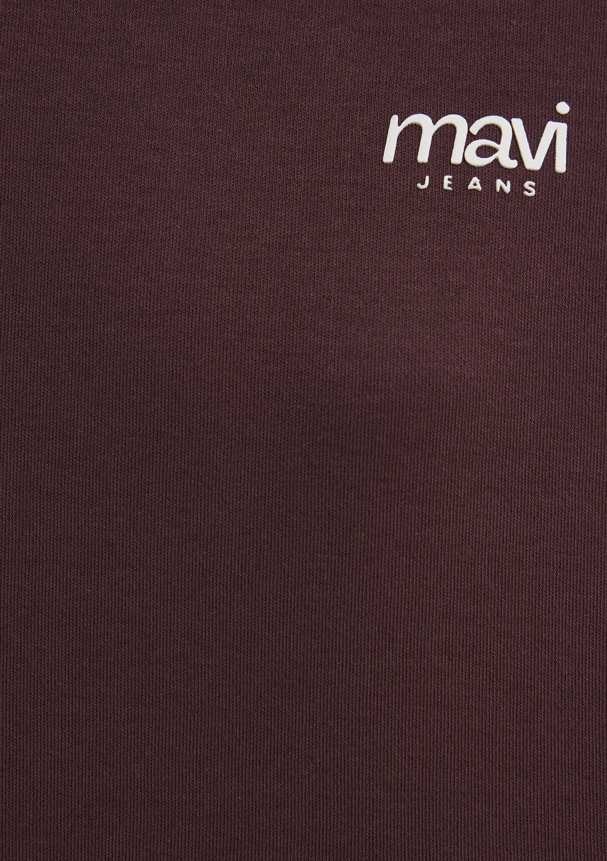 Mavi Jeans Baskılı Bordo Tişört görsel 7