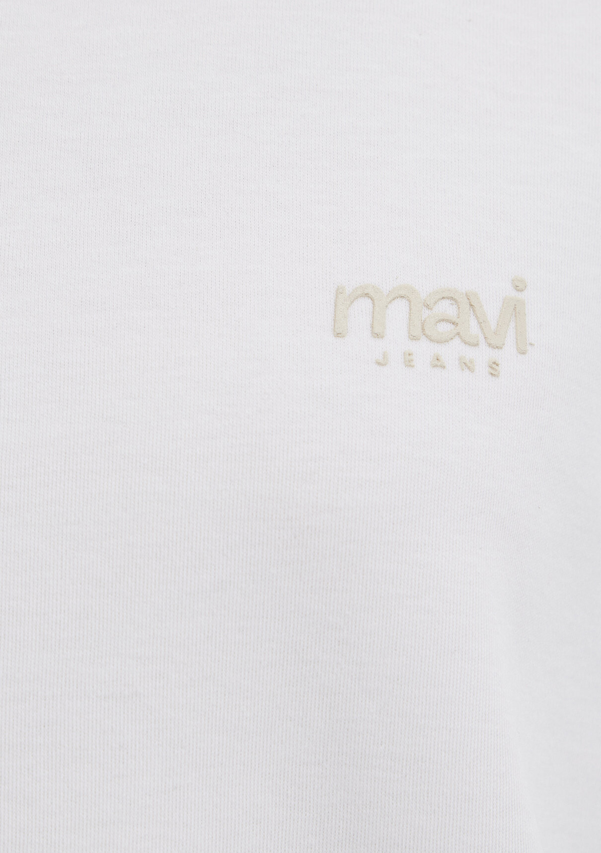 Mavi Jeans Baskılı Ekru Tişört görsel 8